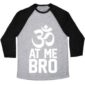 เสื้อยืดเบสบอลโอม แอท เม บรอ ยูนิเซ็กส์ ทริ-เบลนด์ - Product Image 3