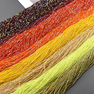 75 couleurs en stock, fil de coton de 2 mm, <span class=keywords><strong>perles</strong></span> en verre de cristal pour bracelet DIY, collier, accessoires de vêtements en gros, <span class=keywords><strong>perles</strong></span> hydro - Product Image 4