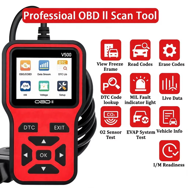 High Quality Car Obd2 Scanner Diagnostic Tool Code Reader Engine Fault Code Reader Scanner Diagnosis Scanning Tool