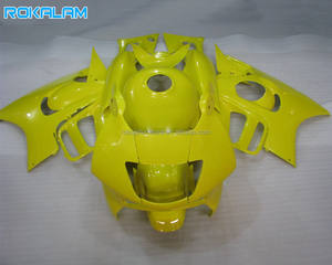 Carénages jaunes pour <span class=keywords><strong>Honda</strong></span> CBR600 F3 97 98 ABS Kit carrosserie <span class=keywords><strong>CBR</strong></span> <span class=keywords><strong>600</strong></span> F3 1997 <span class=keywords><strong>1998</strong></span> Pièces de moto sportives de rechange - Product Image 1