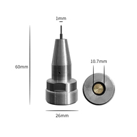 Marqueur pneumatique à micropercussion Zixu pour gravure profonde, série coque en aluminium 1 mm, ensemble de stylets et aiguilles de marquage pour texte sur moule