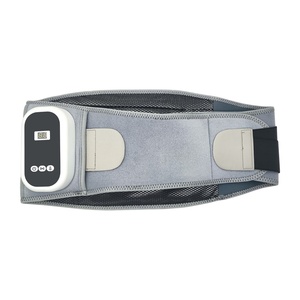 2024 Latest Rechargeable Heated Vibration Waist Massage Belt Back Pain Relief Body Care Waist <b>Massager</b> Lumbar <b>Massager</b> - Product Image 1