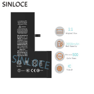 SINLOCE Usine de <span class=keywords><strong>batterie</strong></span> de téléphone portable de production de haute qualité en gros pour <span class=keywords><strong>Iphone</strong></span> <span class=keywords><strong>Xs</strong></span> - Product Image 4