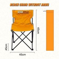 Chaise de camping pliante sur mesure en acier inoxydable, moderne, étanche, ultralégère, durable, portable, pour extérieur, plage, atelier