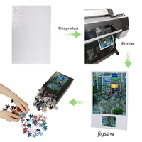Puzzles magnétiques personnalisés Mi Yu ZL-12 avec cadre en papier format A5, impression par transfert thermique par sublimation 4 couleurs