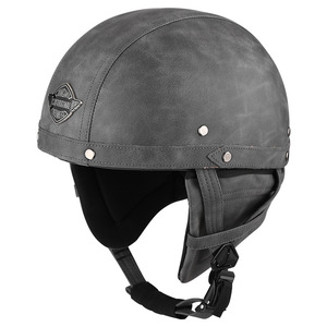 <span class=keywords><strong>Casco</strong></span> aperto per <span class=keywords><strong>uomo</strong></span> grigio pieno coperto fresco <span class=keywords><strong>moto</strong></span> elettrico fabbrica rilasciato Anti-appannamento quattro stagioni ABS materiale - Product Image 6