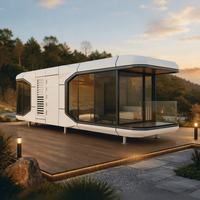 Capsule de couchage modulaire en acier pour lit simple, chambre hôtel, auberge, tente, écologique, installation facile, de Hunan