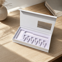 Boîte magnétique en papier haut de gamme Majormays, modèle à coque rigide personnalisable D001, résistante aux UV, options de logo pour stylos injecteurs, respectueuse de l'environnement