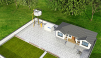 Système de centrale électrique portable fourni par le fabricant Système d'alimentation autonome à énergie solaire et éolienne pour la formation Fréquence 50Hz
