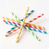 Pailles en papier kraft 100% biodégradables pour boire et travaux manuels
