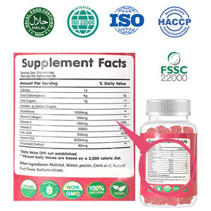 Fabrieksmatig geproduceerde multi-smaak anti-verouderings- en huidverlichtende glutathion, geschikt voor de botgezondheid - Product Image 3