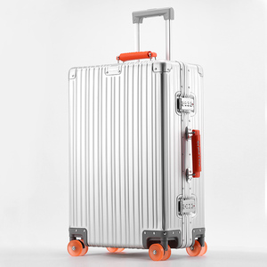 Valigia da <span class=keywords><strong>Viaggio</strong></span> in Lega di Alluminio e Magnesio, Robusta e in Metallo, con Grande Capacità, Separazione Asciutto/Bagnato, Portatile ed Elegante - Product Image 2