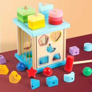Sonajero a juego con forma de materiales Montessori personalizado, juego Cesare, aprendizaje educativo, juguetes de regalo para niños pequeños - Product Image 3