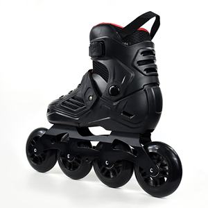 Patines en Línea Profesionales de Alta Gama, Nuevo Diseño, Color Rojo Oscuro, de Lujo, con Ruedas de PU/PP y Luces Intermitentes para Niños - Product Image 3