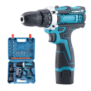 Kit <span class=keywords><strong>de</strong></span> <span class=keywords><strong>Taladro</strong></span> Eléctrico Inalámbrico <span class=keywords><strong>de</strong></span> Impacto con Batería y <span class=keywords><strong>Cargador</strong></span> 21V para Dewalt Makita <span class=keywords><strong>Milwaukee</strong></span> - Product Image 2