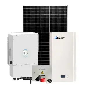 Sistema di pannelli solari per la casa Kit completo fotovoltaico 5kw 10kw 15kw sistema di alimentazione energetica Off-grid per uso domestico