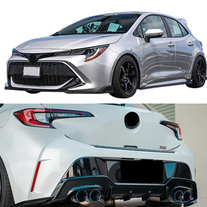 Kit de Carrocería para Automóvil Hatchback 2019-2022, ABS, Labio Delantero, Labio Trasero, Faldones Laterales, Cubierta Trasera Sin Pintar - Product Image 6