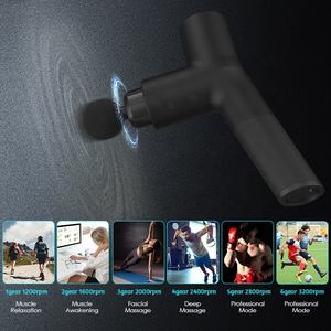 Pistola <span class=keywords><strong>de</strong></span> masaje <span class=keywords><strong>de</strong></span> percusión <span class=keywords><strong>de</strong></span> tejido profundo, masajeador para atletas, alivio del <span class=keywords><strong>dolor</strong></span> muscular, mano, <span class=keywords><strong>cuello</strong></span>, pierna, brazo, cintura, Fitness, deportes, Fascia, pistola <span class=keywords><strong>de</strong></span> transporte - Product Image 3