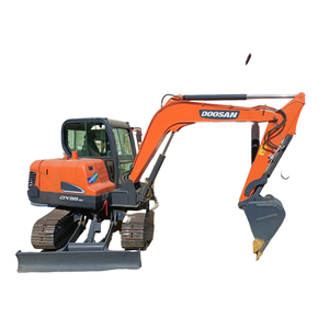 Doosan รถขุดตีนตะขาบขนาดเล็กใช้งาน DX55 5ตัน DX55-9C บ้านมือสองพร้อมเครื่องยนต์ EPA - Product Image 1