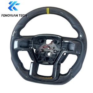 <span class=keywords><strong>Volante</strong></span> de Fibra de Carbono Forjado Personalizado <span class=keywords><strong>para</strong></span> <span class=keywords><strong>Ford</strong></span> F-150 Ranger Raptor Bronco Expedition Ranchero <span class=keywords><strong>Falcon</strong></span> Tremor 2023 2013 2015 - Product Image 5