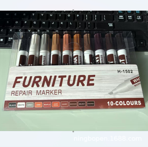 <span class=keywords><strong>Stylo</strong></span> de <span class=keywords><strong>retouche</strong></span> pour meubles en bois 6/10, pour réparer les rayures sur le bois et les stylos de remplissage, adapté à la restauration du bois dur - Product Image 5