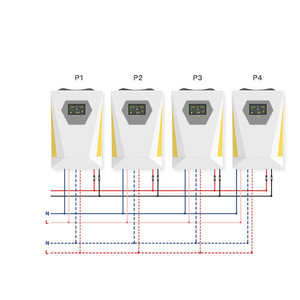 อินเวอร์เตอร์พลังงานแสงอาทิตย์ SECARE รุ่น Solar Inverter-02 1-11kW ความถี่สูง ควบคุมการย้อนกลับของกระแสไฟฟ้า ระบบออลอินวัน รองรับแรงดันไฟฟ้าเข้า 110V/220V แรงดันไฟฟ้าออก 220V-450V - Product Image 4