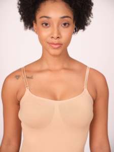 Faja Moldeadora de Cuerpo Entero sin Costuras para Mujer, Control de Abdomen, Tirantes Ajustables, Corte Brief, Reductora, Uso Diario - Product Image 4