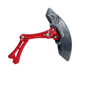 Garde-boue arrière en aluminium pour moto, en plastique imprimé fibre de carbone pour <span class=keywords><strong>NIU</strong></span> <span class=keywords><strong>N1S</strong></span> - Product Image 1