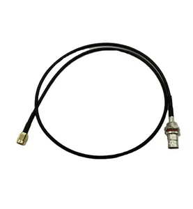 Fêmea BNC para conector macho SMA com cabo RG174 600cm