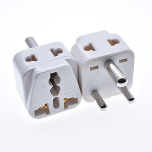 Adaptor Steker Universal untuk Afrika Selatan 2 in 1 EU UK US Ke Tipe-D Bulat <span class=keywords><strong>3</strong></span> Pin Konverter Soket Daya untuk India Pakistan Sri Lanka - Product Image 5