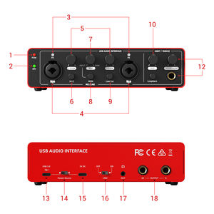 짐홈 신제품 ZS35U 2채널 192Khz 24비트 USB 사운드 오디오 인터페이스 - Product Image 4