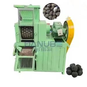 Machine de fabrication de briquettes de charbon de bois rondes en coque de noix de coco Danube Group, presse à granulés de charbon de bois à grande échelle - Product Image 1