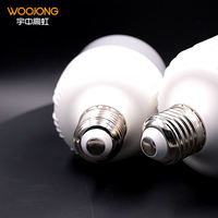Ampoule LED T à économie d'énergie IP20 20W 30W 40W 50W Culot E27/E26/B22 PF0.5/0.9 CRI80 Corps en PC+Aluminium CE Lampe d'intérieur pour la maison et le bureau