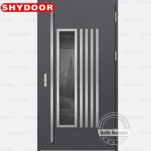 Porte en aluminium gaufré de style européen, détails en fonte d'aluminium, modèle <span class=keywords><strong>Versailles</strong></span> - Product Image 6