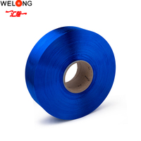Fil texturé Huilong Dope Dyed 100% polyester FDY 15048 certifié OEKO-TEX, écologique, pour la couture et le tricot