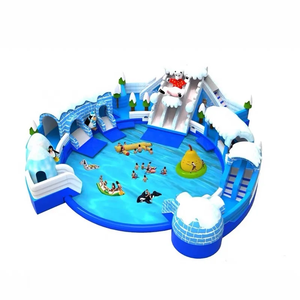 Tobogán Acuático Inflable Rosa Grande KS con Piscina de Chapoteo para Fiestas de Verano y Alquiler de Eventos en la <span class=keywords><strong>Playa</strong></span> - Product Image 4