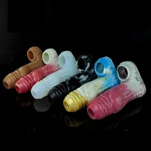 Penis Extension Cock Sleeve Reusable extended soft thick Exposing glans Silicone Penis Enlarger Delay Condoms For Men Enhancer