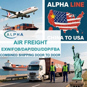 Çin'den ABD'ye Hava Yoluyla Ekspres Hava Kargo Hizmetleri EXW FCA FOB DDP DAP FAS FBA Depolama Sigortası Teslimatı - Product Image 1
