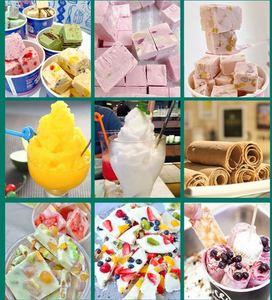 เครื่องทำโยเกิร์ตทอดร้อนเชิงพาณิชย์ อุปกรณ์ตัดนมข้น เครื่องทำไอศกรีมทอด เครื่องทำไอศกรีมม้วนทอด - Product Image 6
