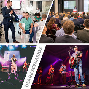 DEKEN CLUB XF10 10 pulgadas 2 vías 300W pasivo de gama completa fiesta <span class=keywords><strong>Karaoke</strong></span> reunión Altavoz profesional para banquete entretenimiento en vivo - Product Image 4