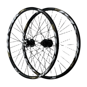 Ruote per Bicicletta MTB da 26/27.5/29 Pollici Anteriore 2 Posteriore 4 Cuscinetti 7-11/12 Velocità Freno a Disco a Sei Fori QR100 135 Mozzo in Lega Cerchio per <span class=keywords><strong>Mountain</strong></span> <span class=keywords><strong>Bike</strong></span> - Product Image 1
