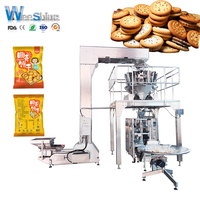 Machine de remplissage et d'emballage verticale multifonctionnelle électrique automatique Weeshine WPV200 SUS304 haute précision 220V PLC pour granulés en sacs