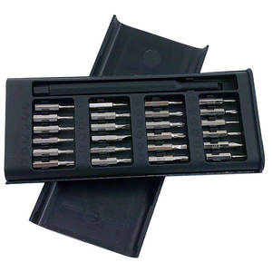 Autre kit de tournevis 24 en 1 en acier au chrome-vanadium, magnétique, portable, mini-outil pour la réparation de téléphones mobiles - Product Image 1