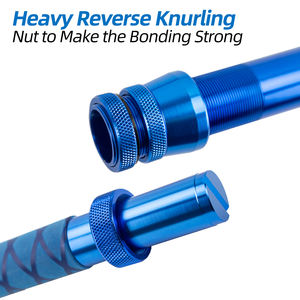 Canne à pêche en mer pour gros gibier, 1,5 pièce, 1,7 m, en fibre de verre, 100 lb, pour <span class=keywords><strong>la</strong></span> pêche au trolling du thon, du groupé et du snapper - Product Image 6