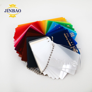 JINBAO-tablero de hoja acrílica, material pmma virgen, alto, transparente, colorido, <span class=keywords><strong>precio</strong></span> por <span class=keywords><strong>kg</strong></span> - Product Image 1