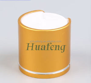 <span class=keywords><strong>EUPHORIA</strong></span> Tapas de Rosca de Alta Calidad de 24 mm, 28 mm, 24/410, de Aluminio y Plástico, Color Plateado Mate, Antiderrames, con Disco Dorado, para Botellas de Cosméticos - Product Image 1
