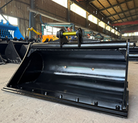 Godet à boue standard RSBM pour chargeuse-pelleteuse JCB 3CX, accessoire de nettoyage de fossés et de nivellement
