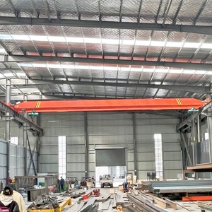 75 <span class=keywords><strong>t</strong></span>ấn 20m nhịp Euro dầm đơn đường sắ<span class=keywords><strong>t</strong></span> Hướng dẫn sử dụng/cầu điện trong nhà cần cẩu trên không cho 12 <span class=keywords><strong>t</strong></span> cho <span class=keywords><strong>t</strong></span>úi Jumbo liftunloading - Product Image 2