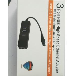 <b>USB</b> 3.0 Hub With RJ45 Lan Port 3 Ports External Network <b>Adapter</b> For Computer Laptop Desktop - Product Image 4