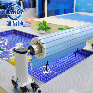 Rodillo de cubierta de <span class=keywords><strong>piscina</strong></span> eléctrico automático Resistente a la corrosión Rodillo de cubierta de <span class=keywords><strong>piscina</strong></span> de fácil instalación para piscinas sobre el suelo - Product Image 1
